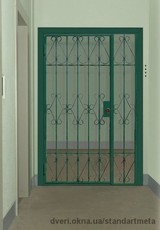 Двери решетчатые